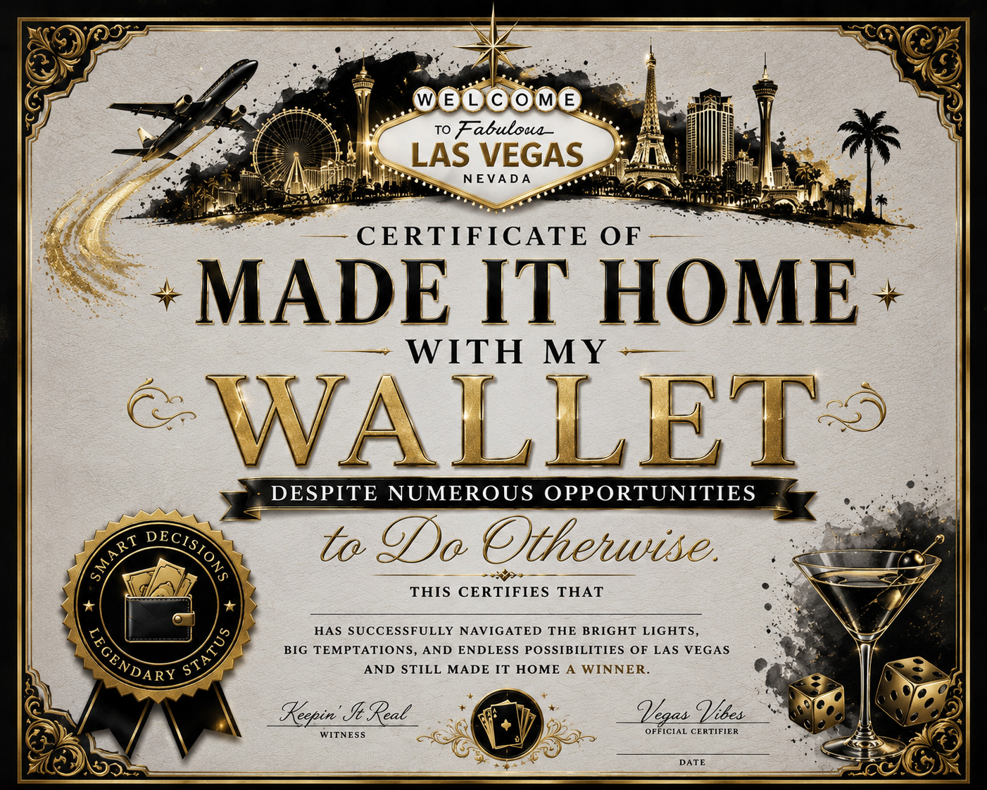 Made It Home With My Wallet — Luxe preview