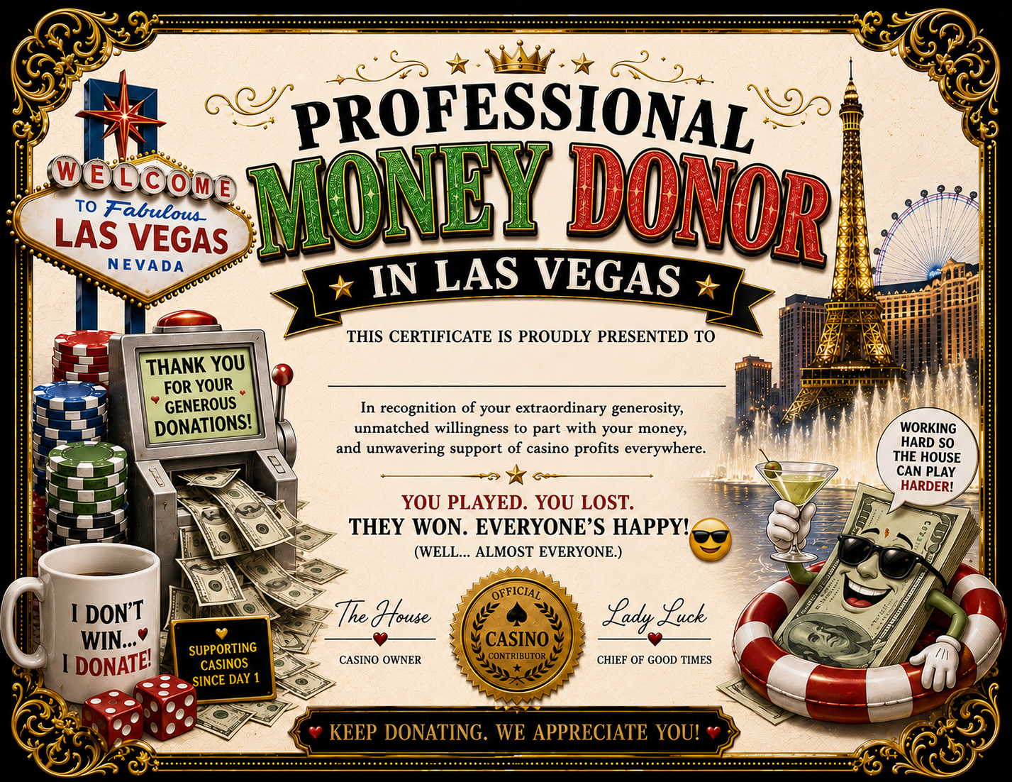 Professional Money Donor in Las Vegas preview