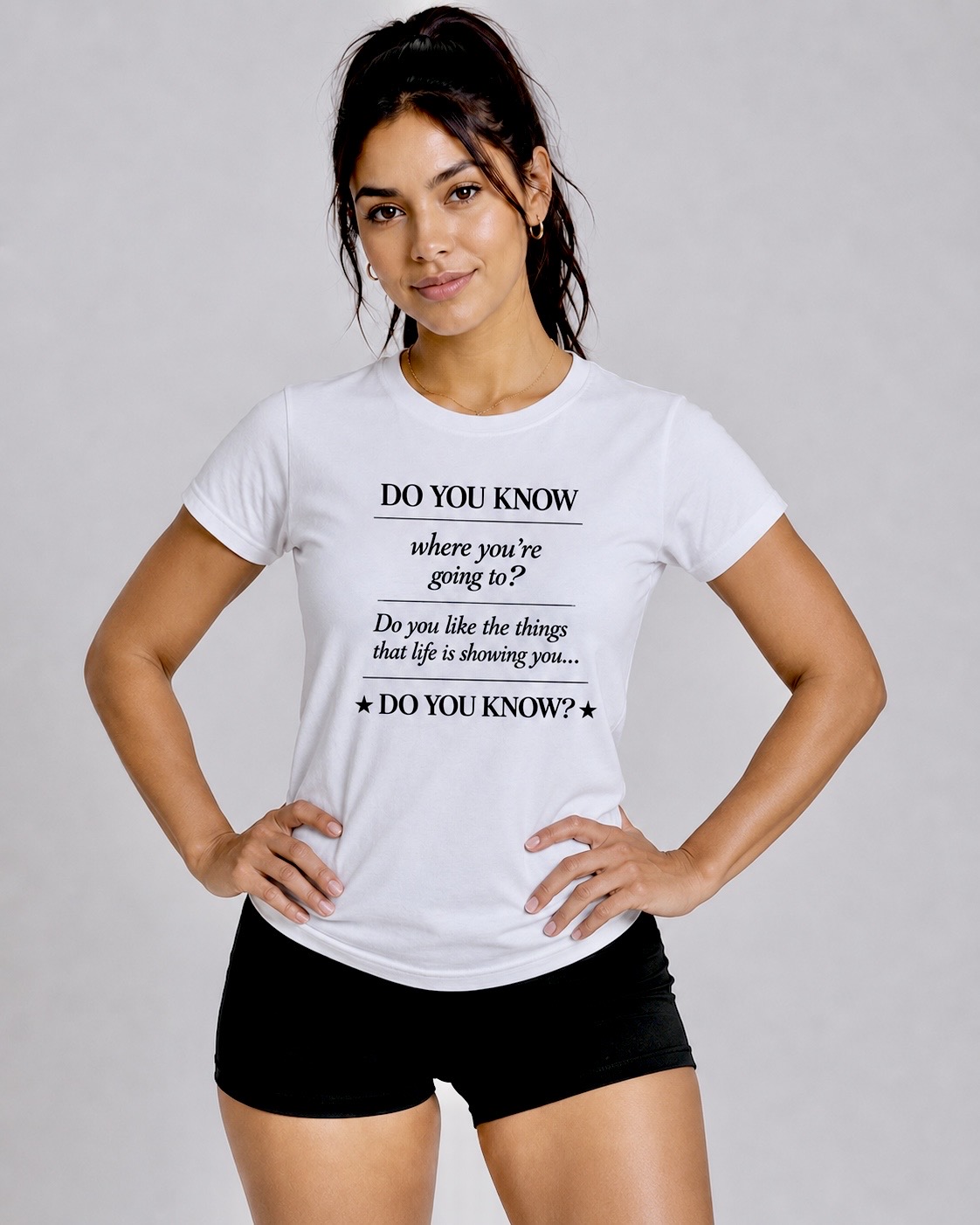 Do You Know? — Minimal Tee