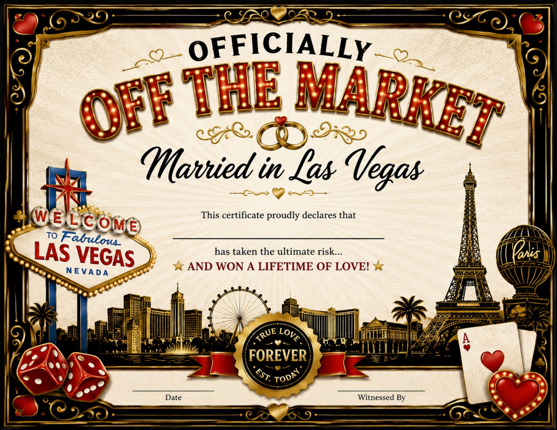 Officially Off The Market — Married in Las Vegas preview