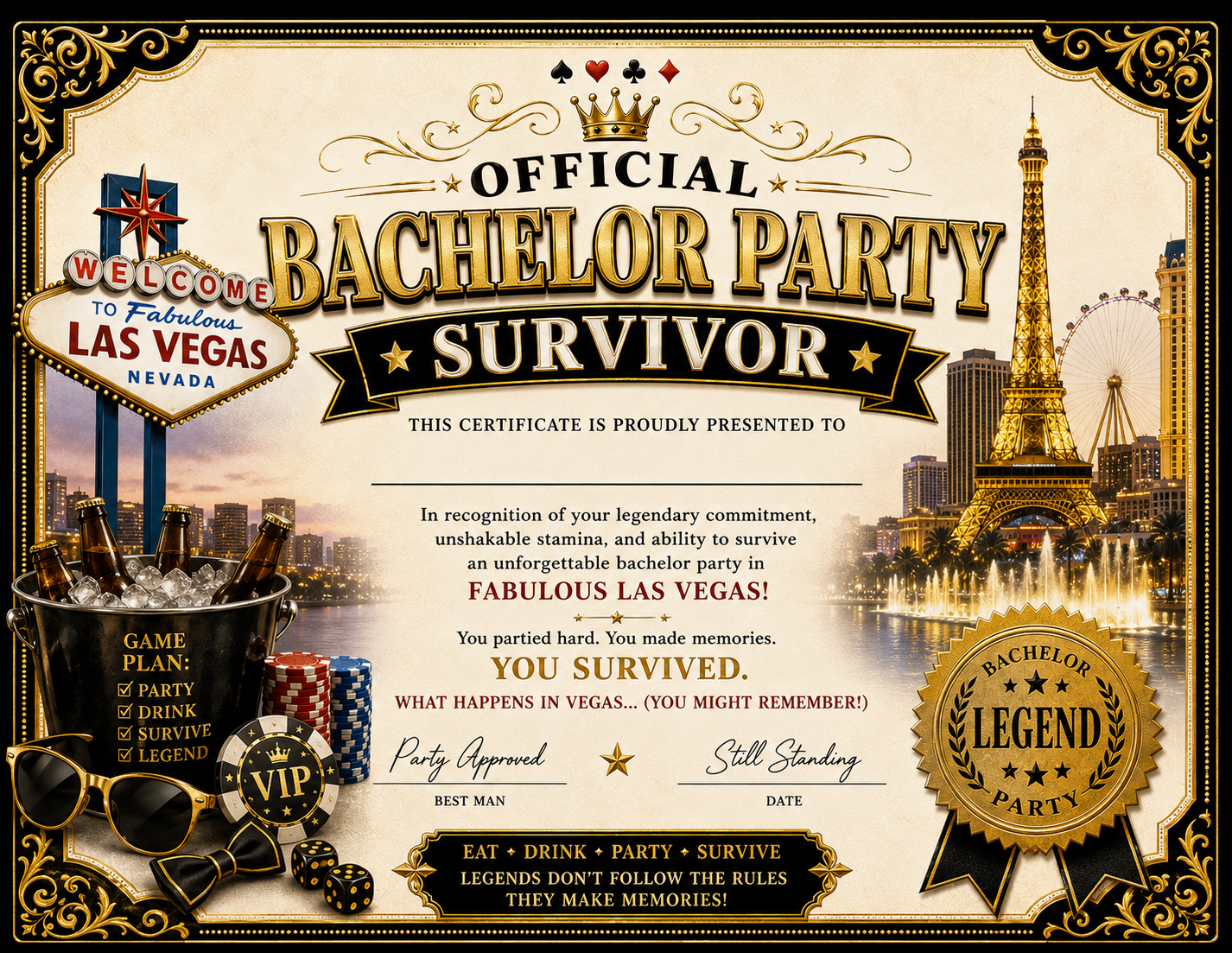 Official Bachelor Party Survivor preview